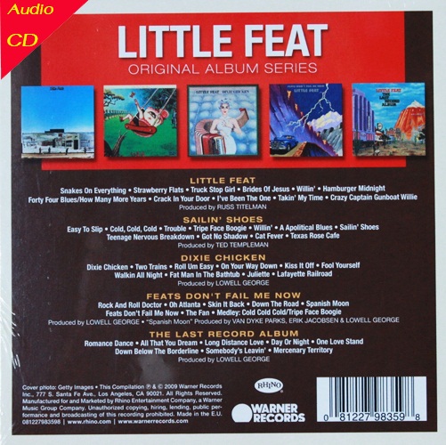 Little Feat Boxset 5 Cd N.