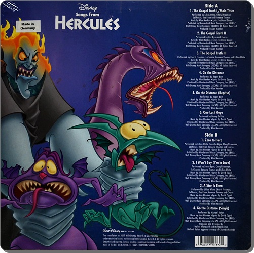 Ost.Hercules 1Lp New