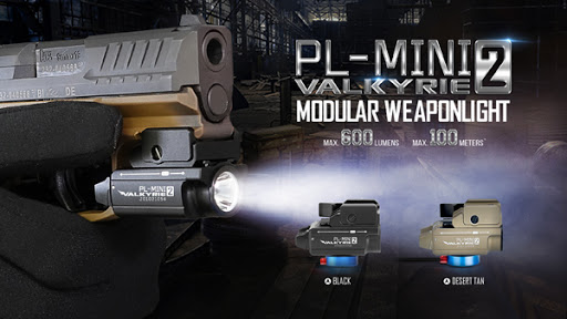 ไฟฉายติดปืน Olight PL- Mini2 สีดำ