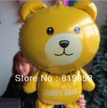 ลูกโป่งฟลอย์ หมี Happy Bear - Happy Bear Foil Balloon / Item No. TL-B008