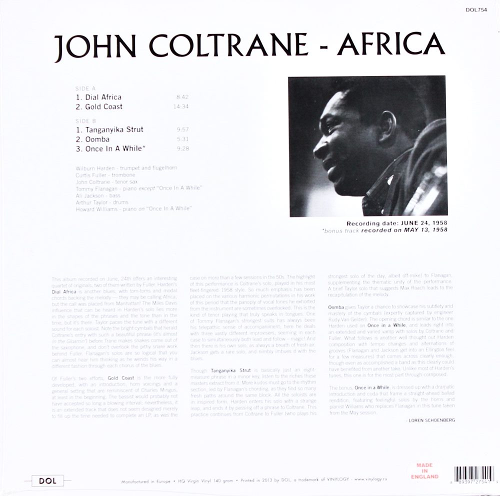 John Coltrane - Africa 1lp NEW