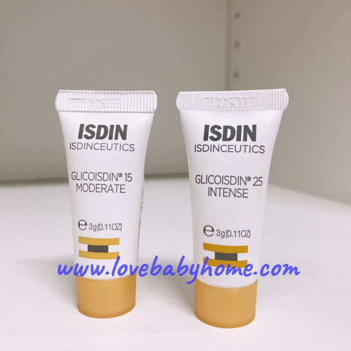 ISDIN ISDINCEUTICS GLICOISDIN 15 MODERATE อีสดิน อีสดินซูติกส์ ไกลโคลอีสด ขนาด 3 กรัม
