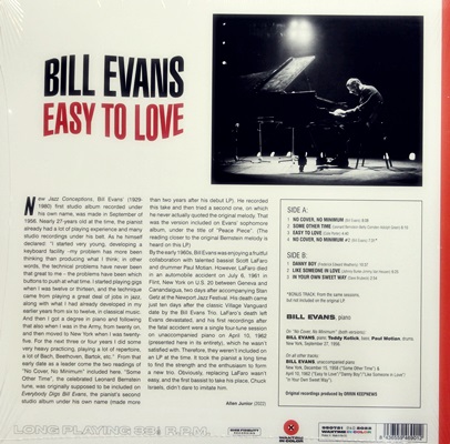 Bill Evans - Easy to Love 1Lp n.