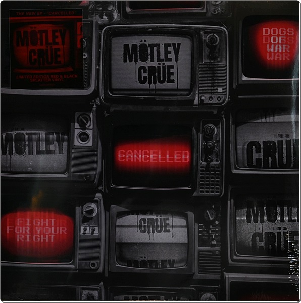 Motley Crue - Cancelled (Red and Black Vinyl) 1Lp New
