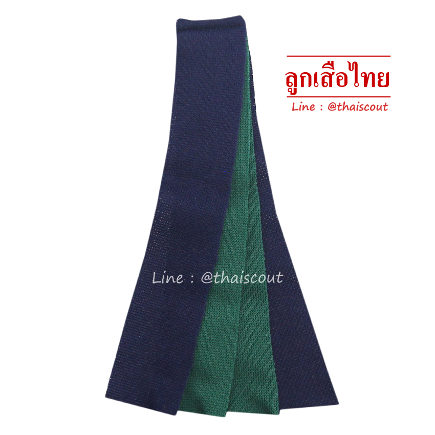 ริบบิ้นสีกรม-เขียว หมู่เหยี่ยวชวา (ห่อละ 10 อัน)