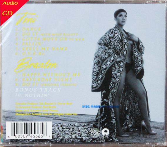 Toni Braxton - Spell My Name 1Cd N.