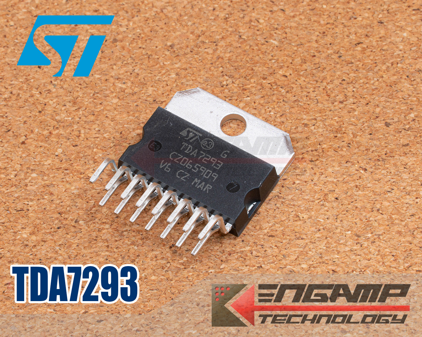 (1ตัว) [IC] TDA7293 STmicroelectronics 120V - 100W DMOS AUDIO AMPLIFIER