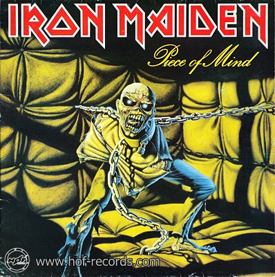 IRON MAIDEN - Piece Of Mind 1983 1lp