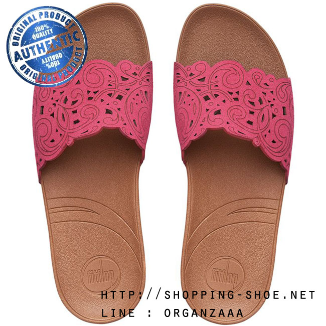 Fitflop Flora Slide Raspberry ของแท้ นำเข้าจาก USA และ UK