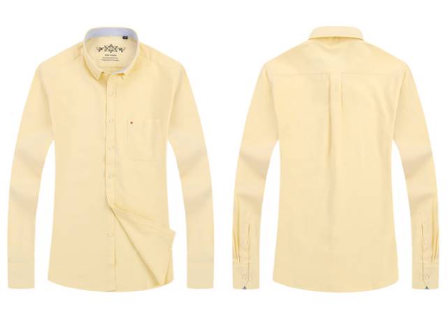 เล็กใหญ่พิเศษ!!เสื้อเชิ้ตแขนยาว สีพาสเทล แบบเรียบ (สี น้ำเงิน ฟ้าอ่อน เขียวอ่อน ชมพู เทา ขาว แดง ม่วง ) size No.36 -46