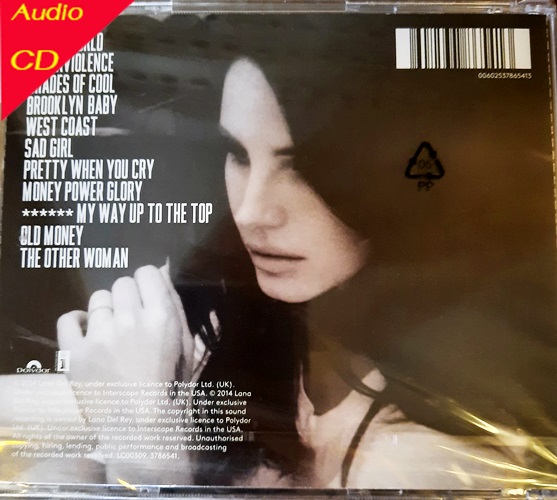 CD Lana Del Rey - Untraviolence ( NewCD)