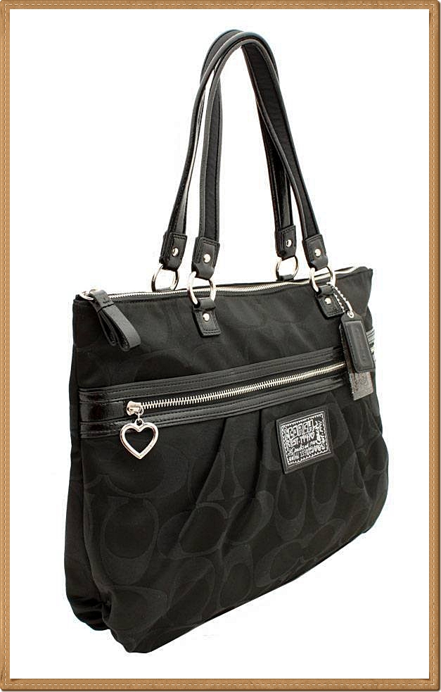 Coach Daisy Signature Tote 20026 - Black