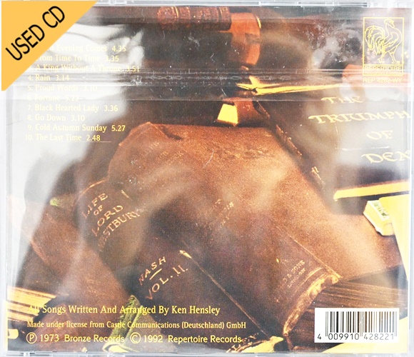 Used CD Ken Hensley -Proud Words on a Dusty Shelf