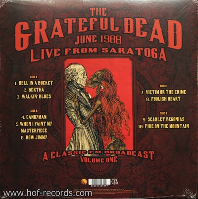 The Grateful Dead - Live From Saratoga June 1988 Volume One 2Lp N.