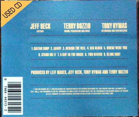 Used CD Jeff Beck's - Guitar Shop