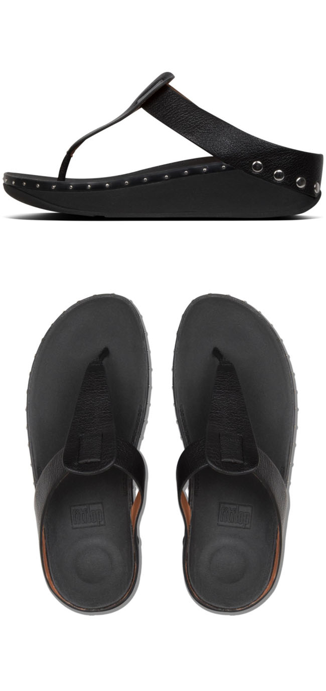 Fitflop Isabelle Stud Black ของแท้ นำเข้าจาก USA และ UK