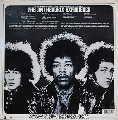 Jimi Hendrix - Are You Experienced 1Lp N.