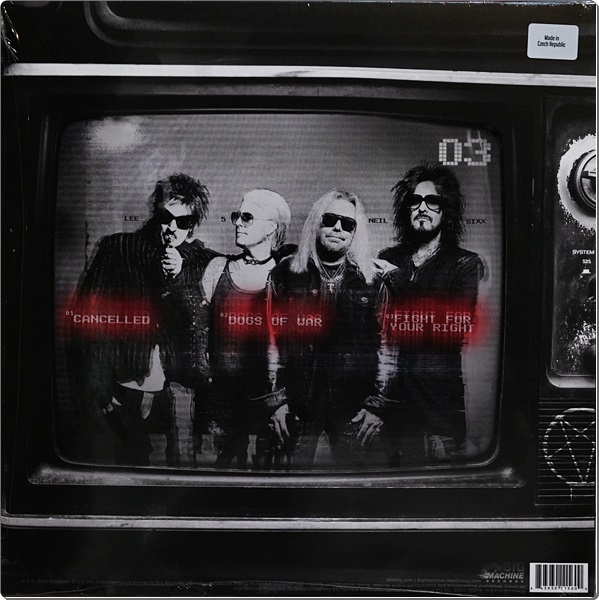 Motley Crue - Cancelled (Red and Black Vinyl) 1Lp New