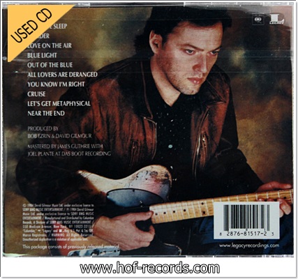 Dave Gilmour - About Face (USA) Used Cd VG++