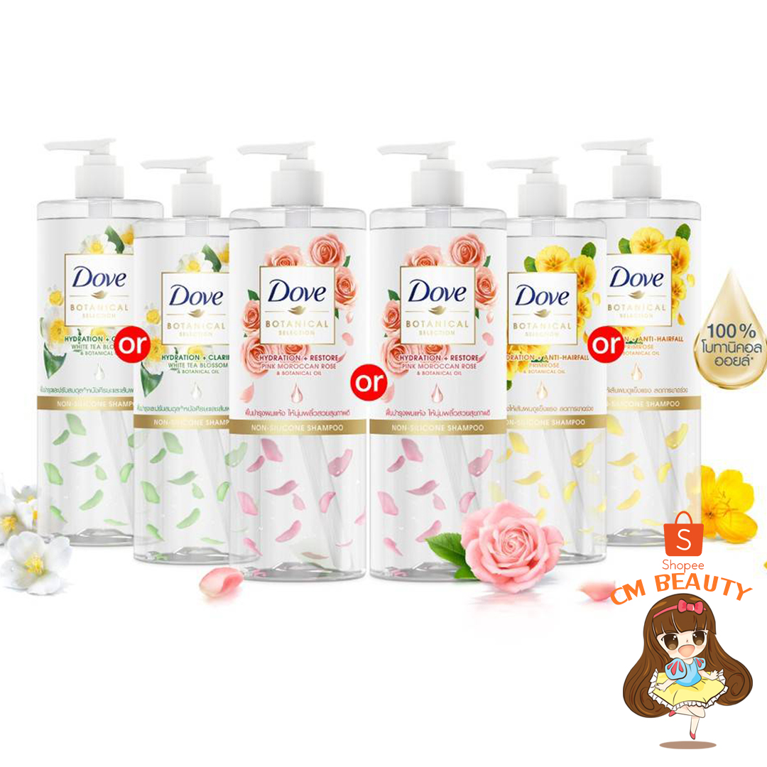 โดฟ โบทานิคอล ซีเล็คชั่น แชมพู / ครีมนวด 450 มล