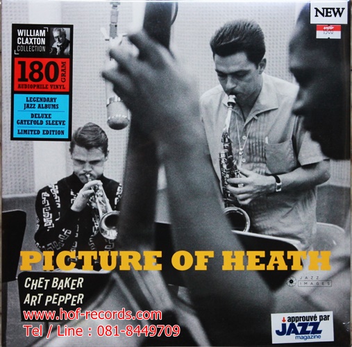 LP Chet baker Art Pepper - Picture of Heath * New