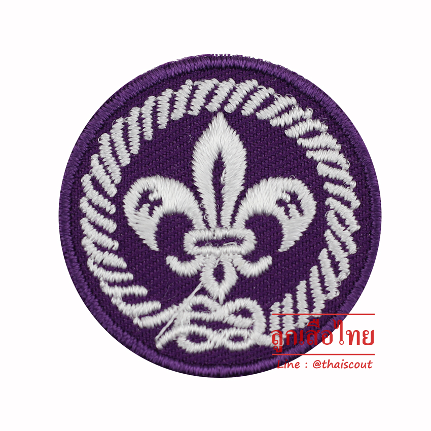 เครื่องหมายลูกเสือโลก (ห่อละ 100 อัน)