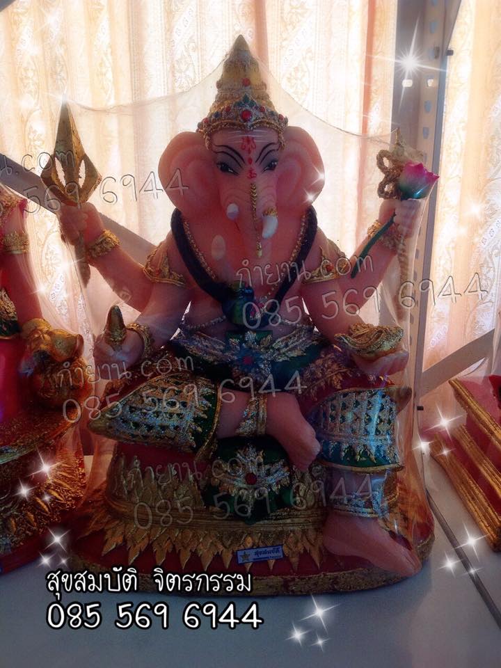 พระพิฆเนศ 9" สวย (งูคล้องคอ)