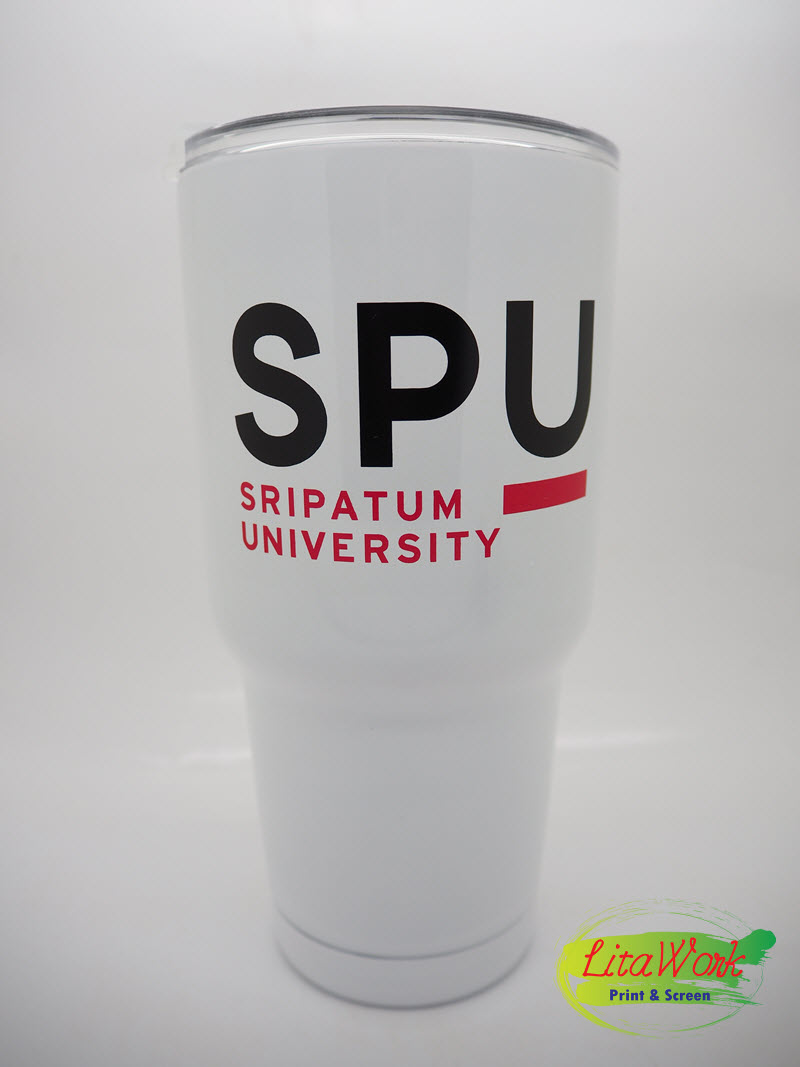 สกรีนแก้ว YETI SPU