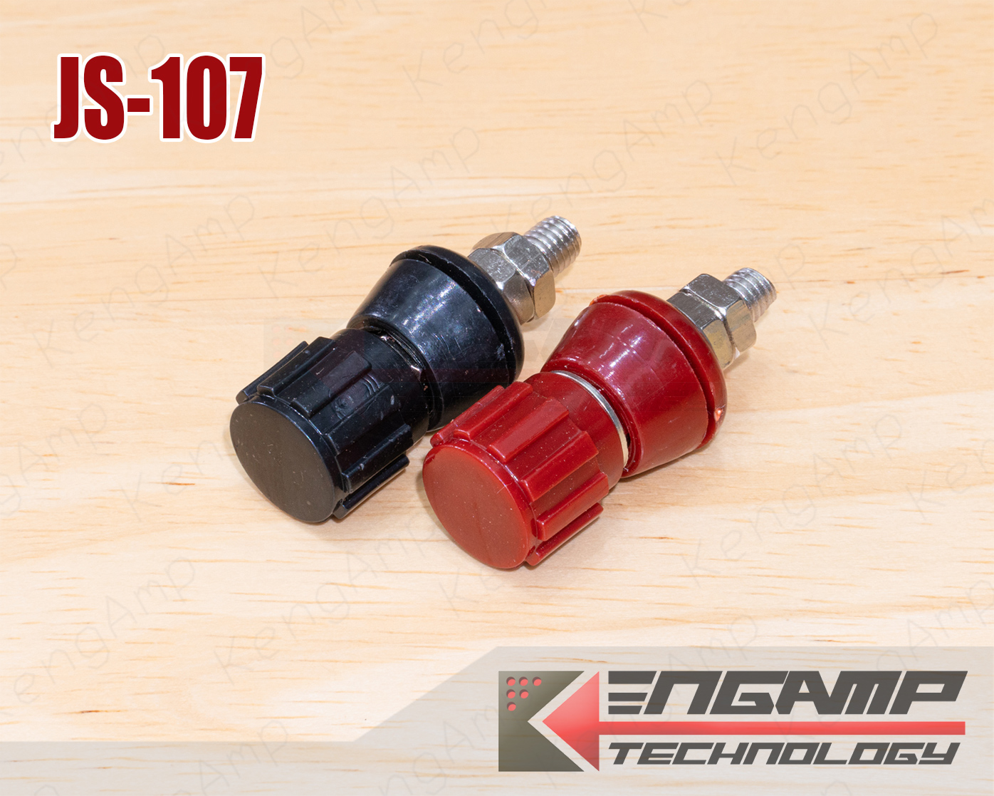 (1คู่) [PJ] JS-107ขั้วต่อขนาด M5 ฝาครอบเบกาไลต์ น๊อตวัสดุเหล็กชุบนิกเกิล สำหรับเครืองเชื่อม อินเวอร์เตอร์ แบตเตอรี่