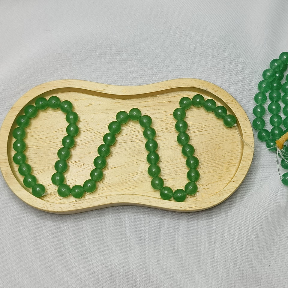 หินอเวนเจอรีน หินเพิ่มโชค ความคิดสร้างสรรค์ เปิดจิต ลดกังวล ยาว 37 ซม. 8 มิล (50 เม็ด)