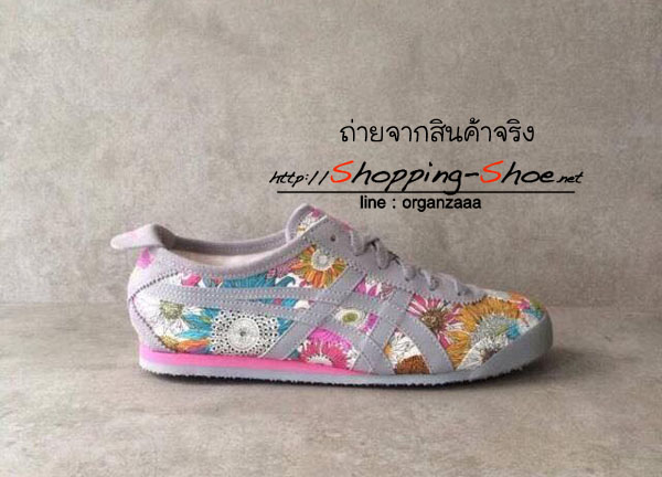Onitsuka Tiger Mexico 66 - Liberty London Collection Small Susanna / Grey ของแท้ จาก Onitsuka Agency มีกล่อง ป้ายครบ