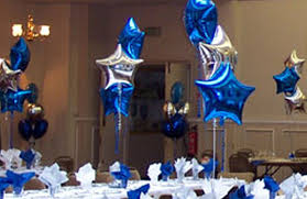 ลูกโป่งฟลอย์รูปดาว สีฟ้าไซส์ 32 นิ้ว - Star Shape 32" Foil Balloon Blue Color / TL-G048