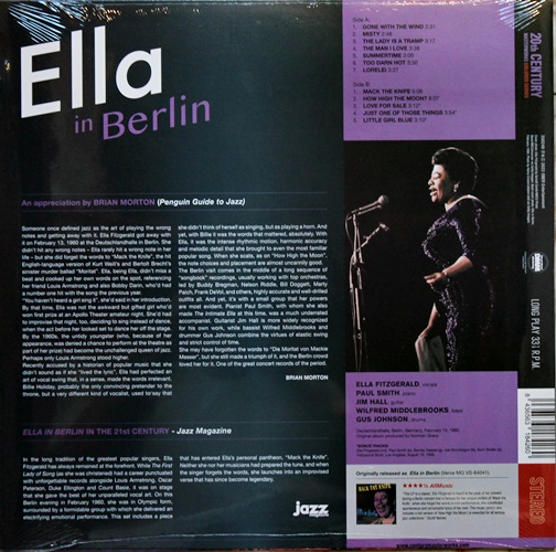 Ella Fitzgerald - In Berlin 1Lp New