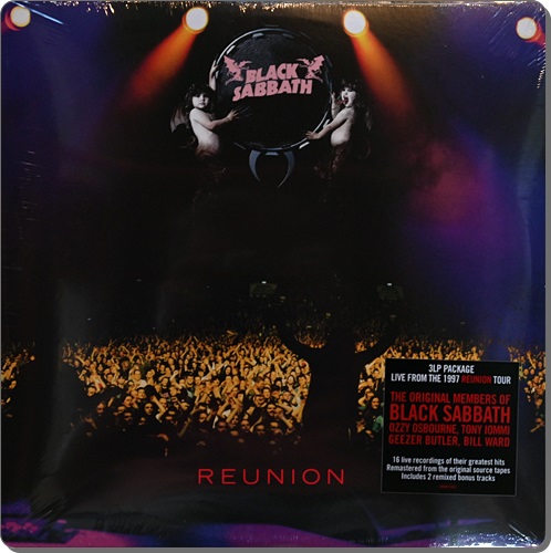 Black Sabbath - Reunion 3Lp New