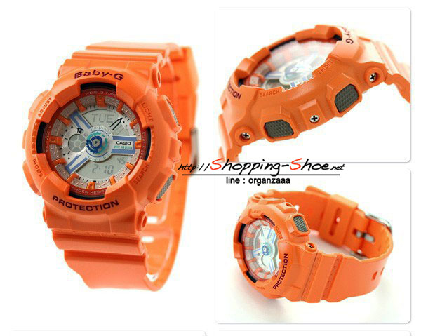 Casio Baby-G รุ่น BA-110SN-4A ของแท้ 100% จากญี่ปุ่น