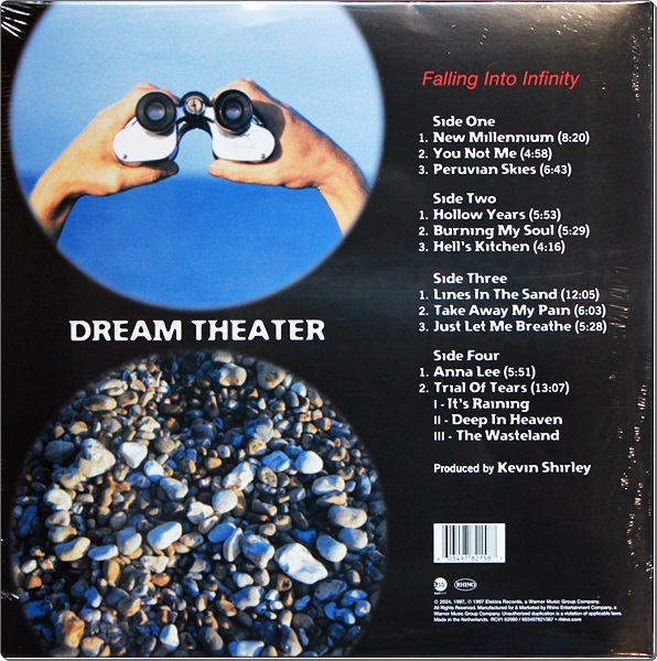 Dream Theater - Falling Into Infinity (Clear Vinyl) 2Lp New