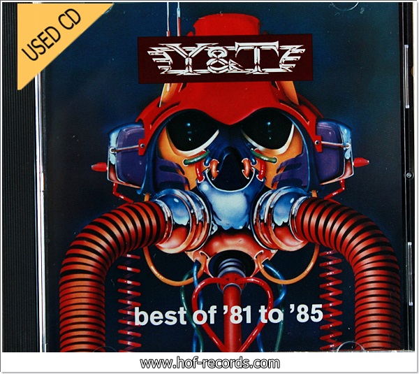 Y&T - Best Of '81 To '85 ( Made In USA ) Used Cd VG++