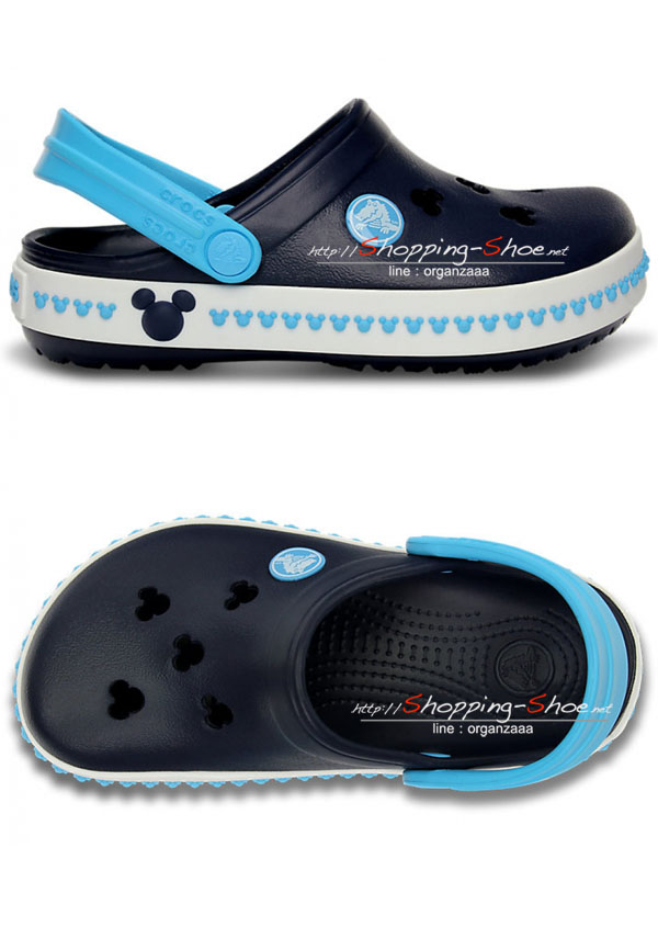 Crocband Mickey Clog III - Navy / Electric Blue ของแท้ Outlet ไทยและอเมริกา