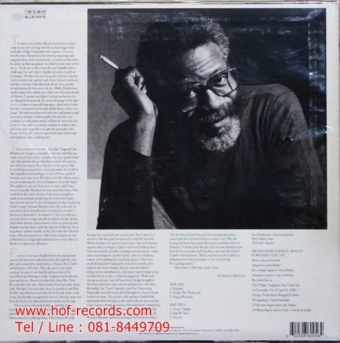 LP Joe Henderson - The State of the Tenor Live at the Village Vanguard Vilume *new