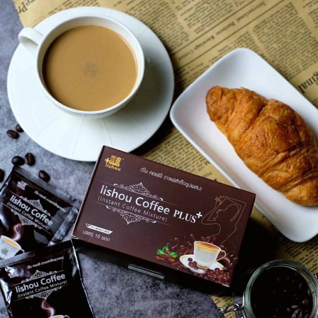 กาแฟ ลิโซ่ + พลัส อี่โช คอฟฟี่ Iishou Coffee (1กล่อง 15 ซอง)