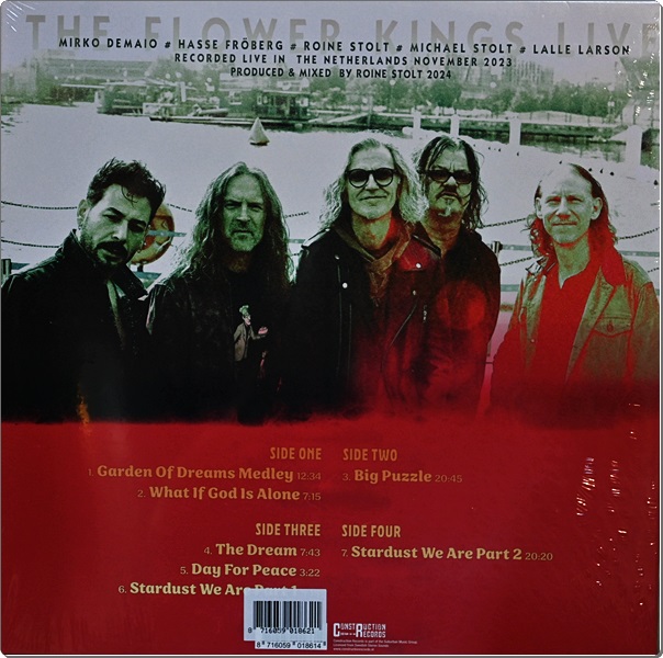 The Flower Kings - Live In Europe 2023 (Bloody Mary Vinyl) 2Lp New