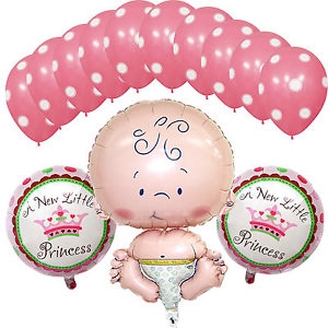 ลูกโป่งฟลอย์กลม A New Little Prince เด็กชาย/เด็กหญิง - A New Little Prince Boy/Girl Foi Balloon / Item No. TL-C016