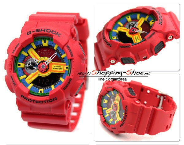 Casio G-Shock รุ่น GA-110FC-1A Crazy Color ของแท้ 100% จากญี่ปุ่น