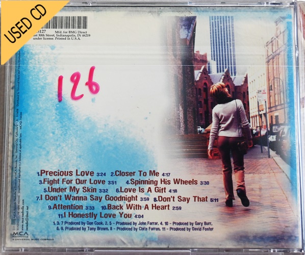 USED CD Olivia Newton John - Back with a heart