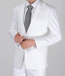 ชุดสูทงานแต่ง ชุดไปงานแต่งชาย ชุดแต่งงาน เสื้อสูท กางเกงสไตล์อังกฤษ ปกเปิดมาตรฐาน กระดุม1เม็ด 2เม็ด Size No.34 36 38 40 42 44 กากี น้ำเงินกรม ฟ้า เทาอ่อน เทาเงา ดำเงา ขาว เขียว