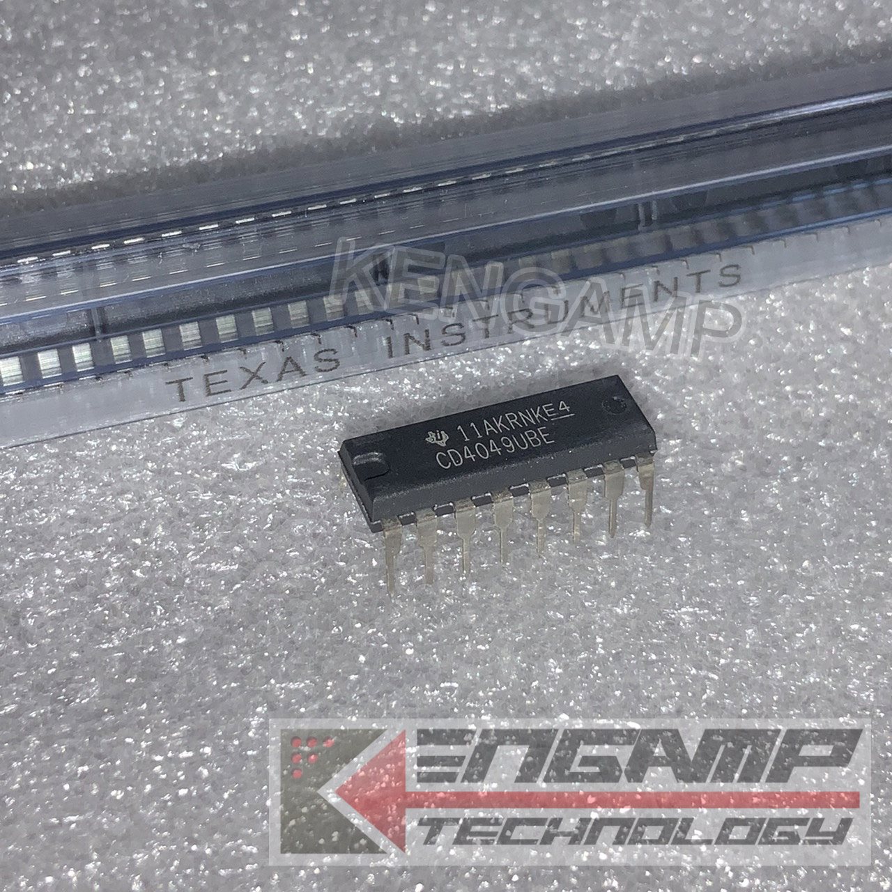 (1ตัว) [IC] CD4049 CD4049UBE TEXUS CMOS Hex Buffer/Converters