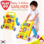 รถผลักเดิน Baby s Action Walker รถเรียนรู้การหัดเดิน พร้อมชุดโต๊ะกิจกรรม ยี่ห้อ PLAYGO