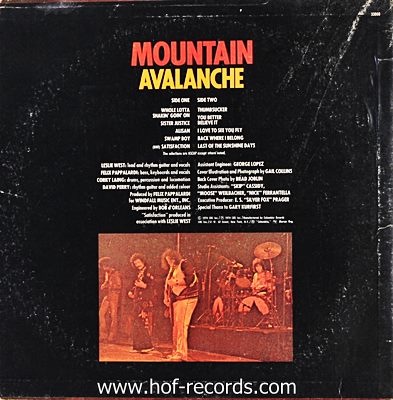 Mountain - Avalanche 1974