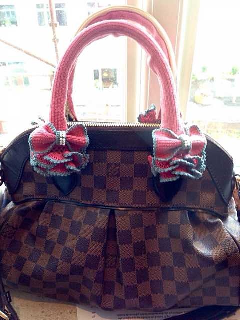 ไหมหุ้มหูกระเป๋า คอลเลคชั่น สีชมพู