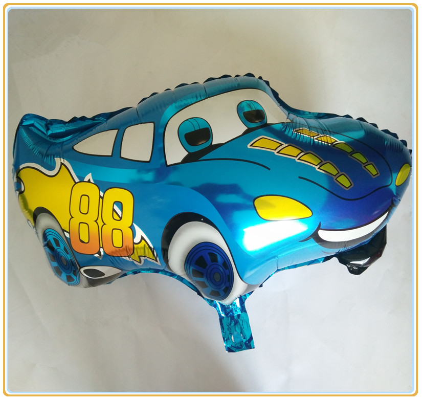 Car Cartoon Shape Foil Balloon ฺBlue- บอลลูนลายการ์ตูน คาร์สีฟ้า/ Item No.TL-A034/A